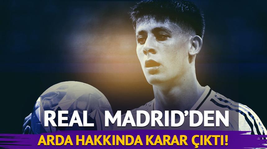 Real Madrid'den Arda Güler kararı! Ayrılık iddiaları sonrası resmi açıklama geldi