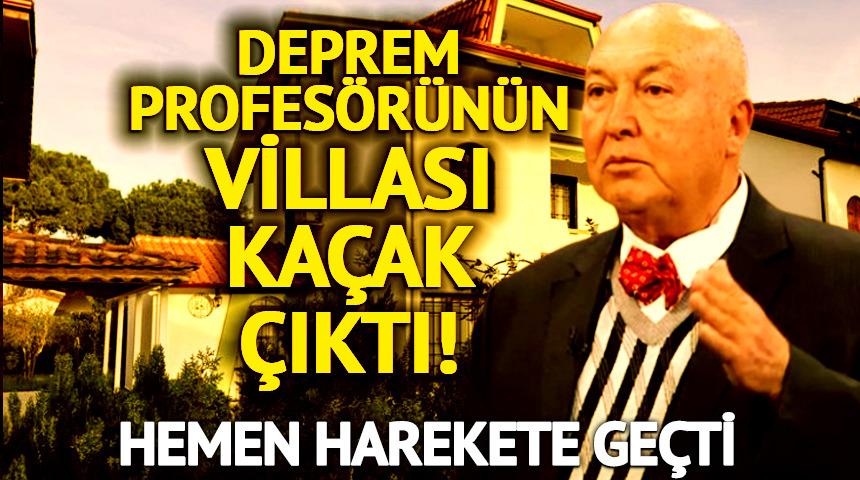 Deprem profesörünün villasında kaçak kat çıktı! Dava sonucunu beklemedi: Hem yıktı, hem satışa çıkardı