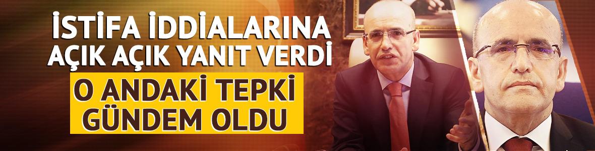 Bakan Şimşek istifa iddialarına açık açık yanıt verdi! O andaki tepkisi gündem oldu