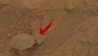 Mars'taki görüntü merak uyandırdı! Mantar mı?