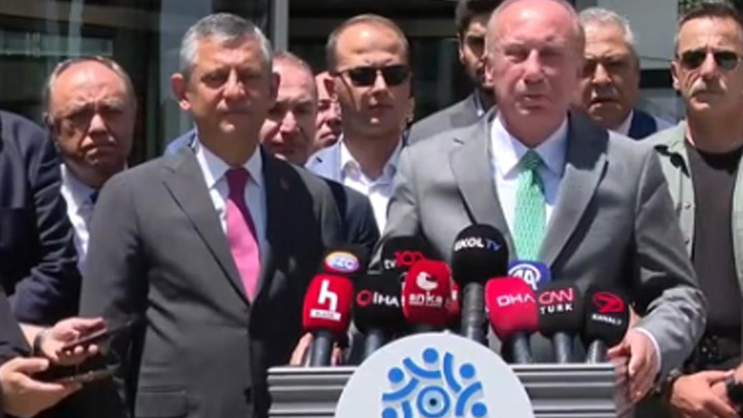 Özel ile İnce kameralar karşısına geçti!  Rozet takacak  iddialarının ardından beklenen açıklama geldi... İnce ye  baba evi  daveti 2