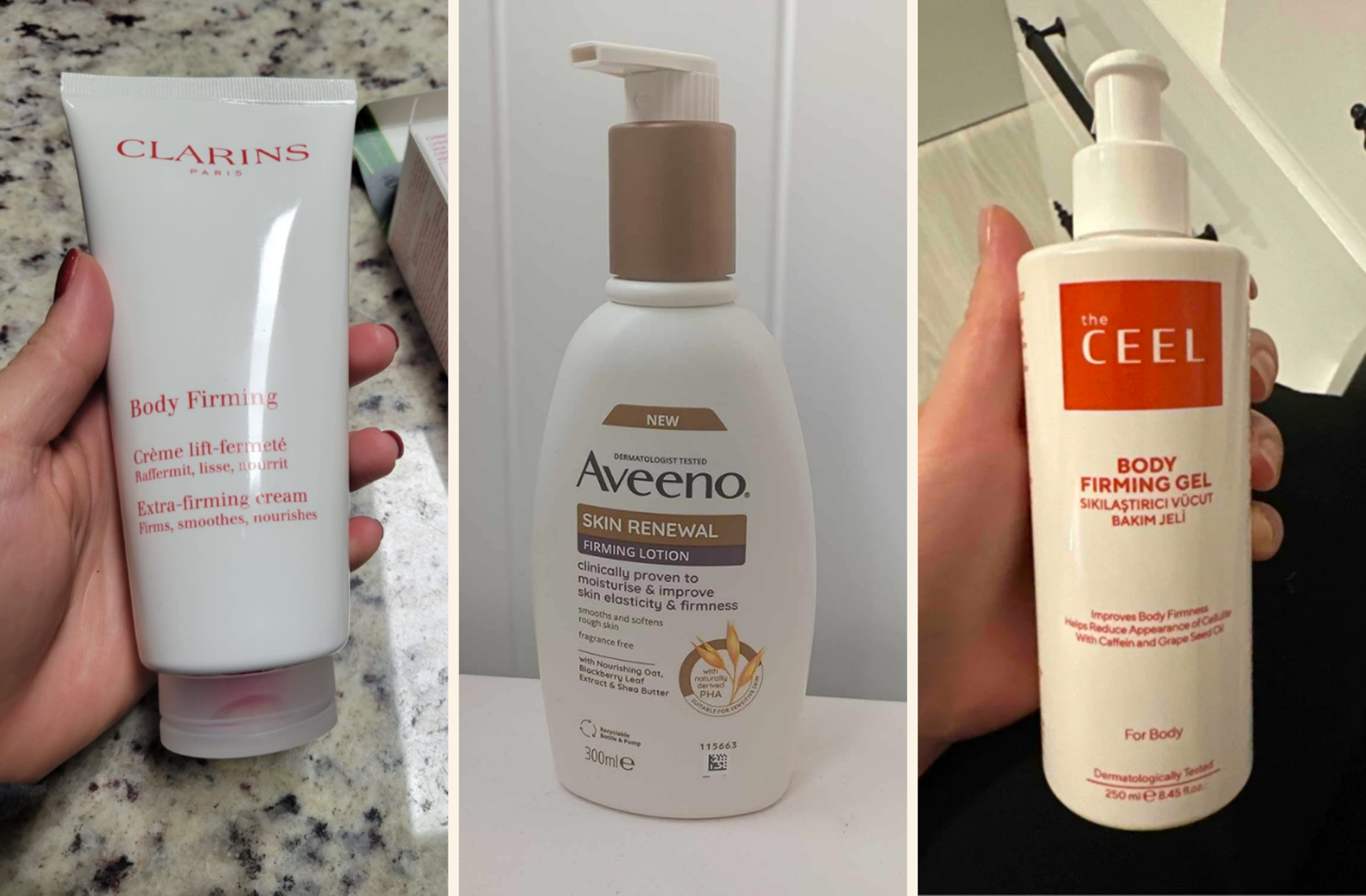 Boyun ve dekolte bölgesi için sıkılaştırıcı bakım kremleri