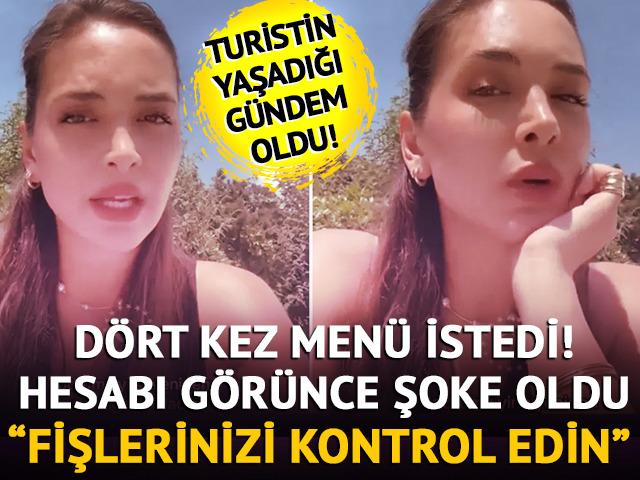 Bodrum'a giden turist hesabı görünce şoke oldu! "Fişlerinizi mutlaka kontrol edin"