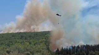 Bursa'da orman yangını! İlçenin elektriği kesildi, mahalle tahliye ediliyor