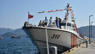 Marmaris'te TCSG-310 botu ziyaret edildi