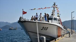Marmaris'te TCSG-310 botu ziyaret edildi