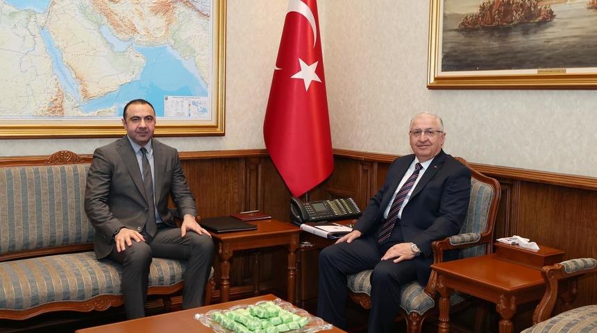 Bakan Güler, Azerbaycan İstihbarat Başkanı Sultanov'u kabul etti