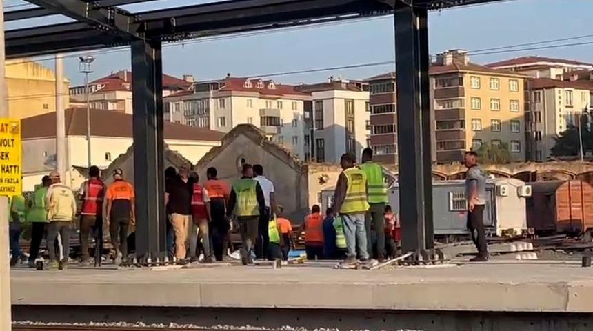 Çerkezköy’de elektrik akımına kapılan işçi ağır yaralandı