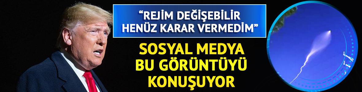 İran'dan füze saldırısı! Trump: "Rejim değişebilir, henüz karar vermedim"
