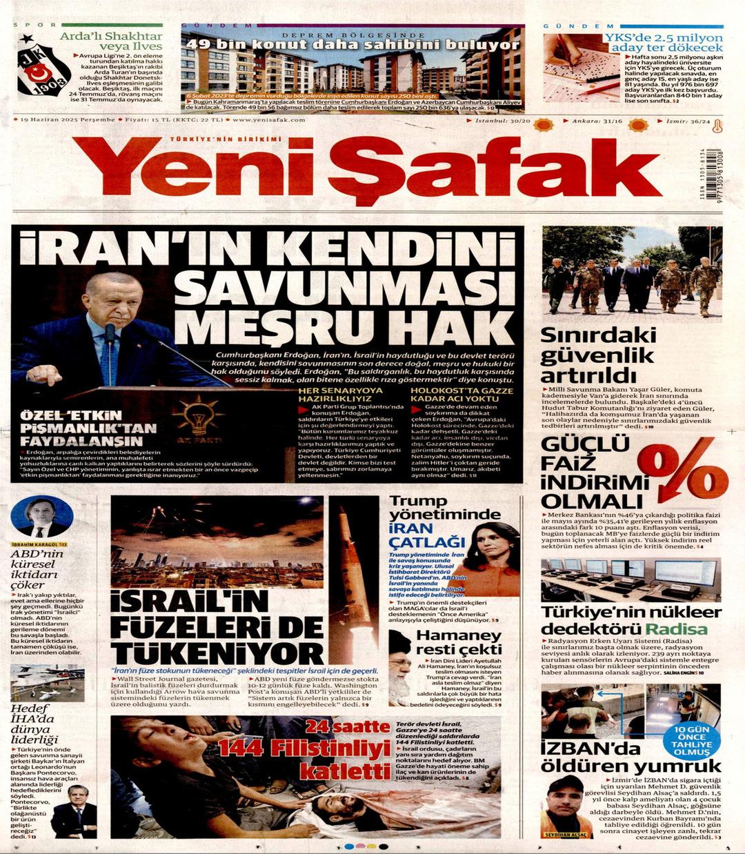 Yeni Şafak Gazetesi