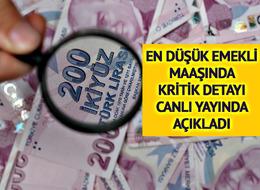 Emekliyi üzen haber! 'Zam olayı zora girmiş olur' Canlı yayında açıkladı