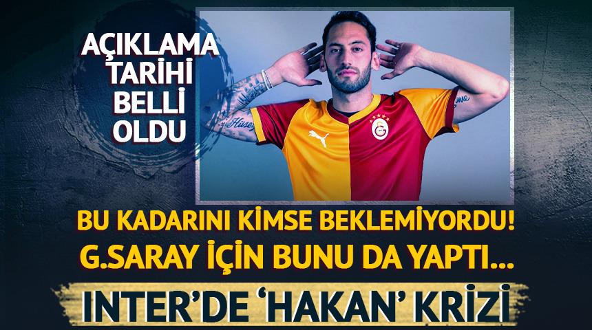 Inter'de 'Hakan' krizi! Bu kadarını kimse beklemiyordu, G.Saray için öyle bir şey yaptı ki...