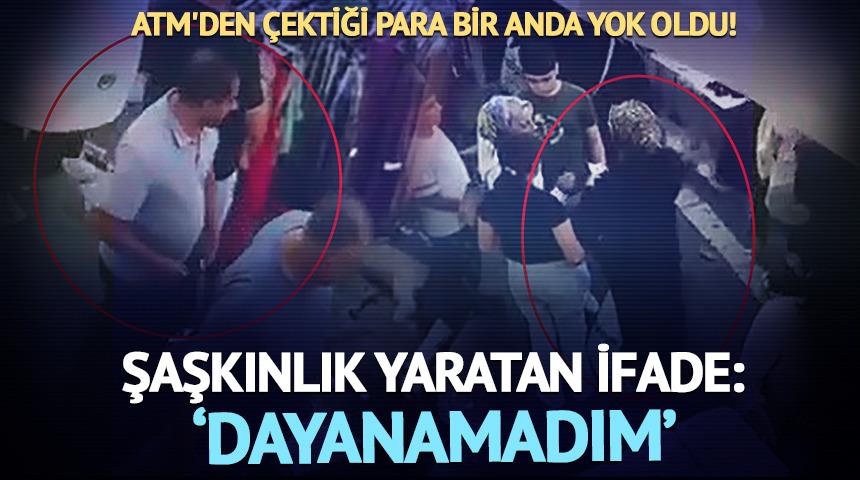 ATM'den çektiği para bir anda yok oldu!
