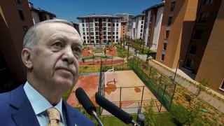 Cumhurbaşkanı Erdoğan paylaştı! Deprem bölgesinde 250 bin konut teslim edilecek