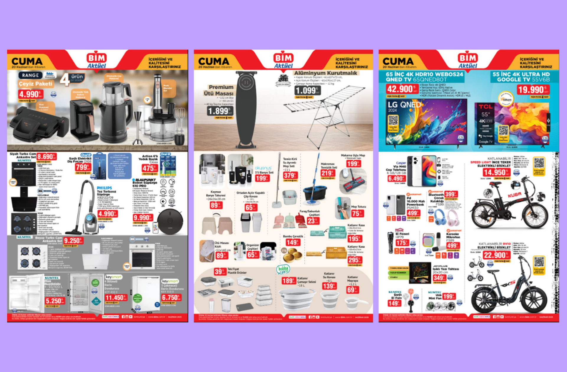 BİM'e Oral B Şarjlı Elektrikli Diş Fırçası geliyor! 20 Haziran 2025 BİM Aktüel Kataloğu burada