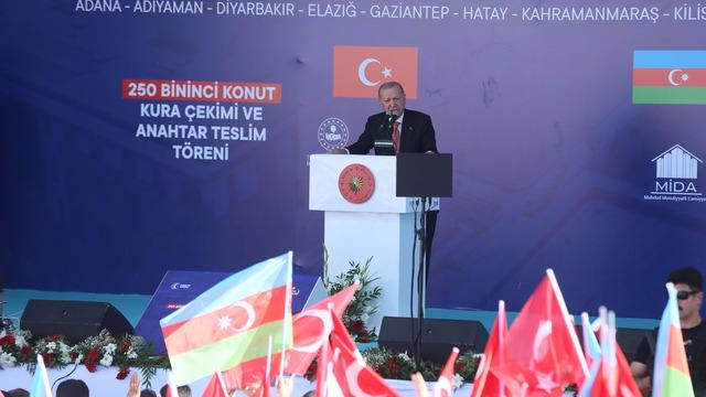 Azerbaycan Mahallesi açılışı... Cumhurbaşkanı Erdoğan: "Yaşadığımız süreç Milli Mücadele ile eşdeğerdir"