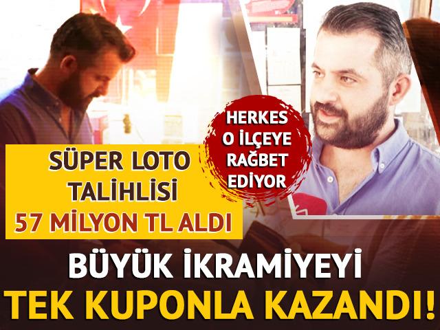 57 milyon TL ikramiyeyi tek kuponla kazandı!