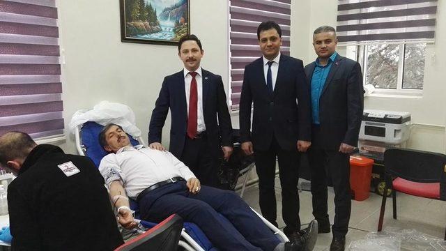 Altunhisar’da kan bağışı kampanyası