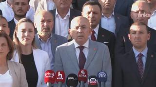 CHP'nin 81 il başkanı Genel Merkez'de basın açıklaması yaptı