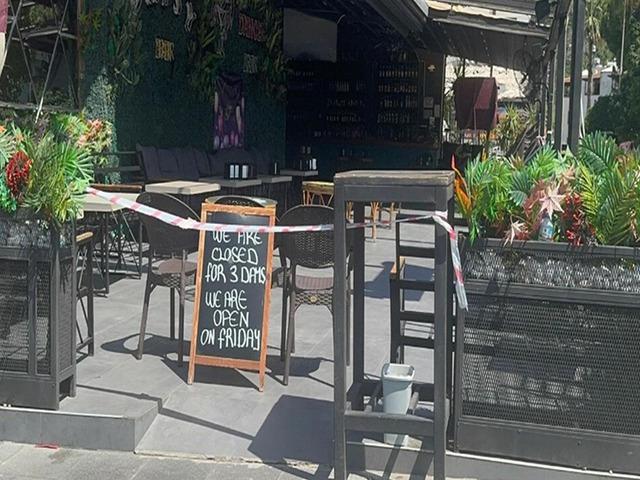 O görüntülerden sonra Marmaris'te 2 işletme daha kapatıldı