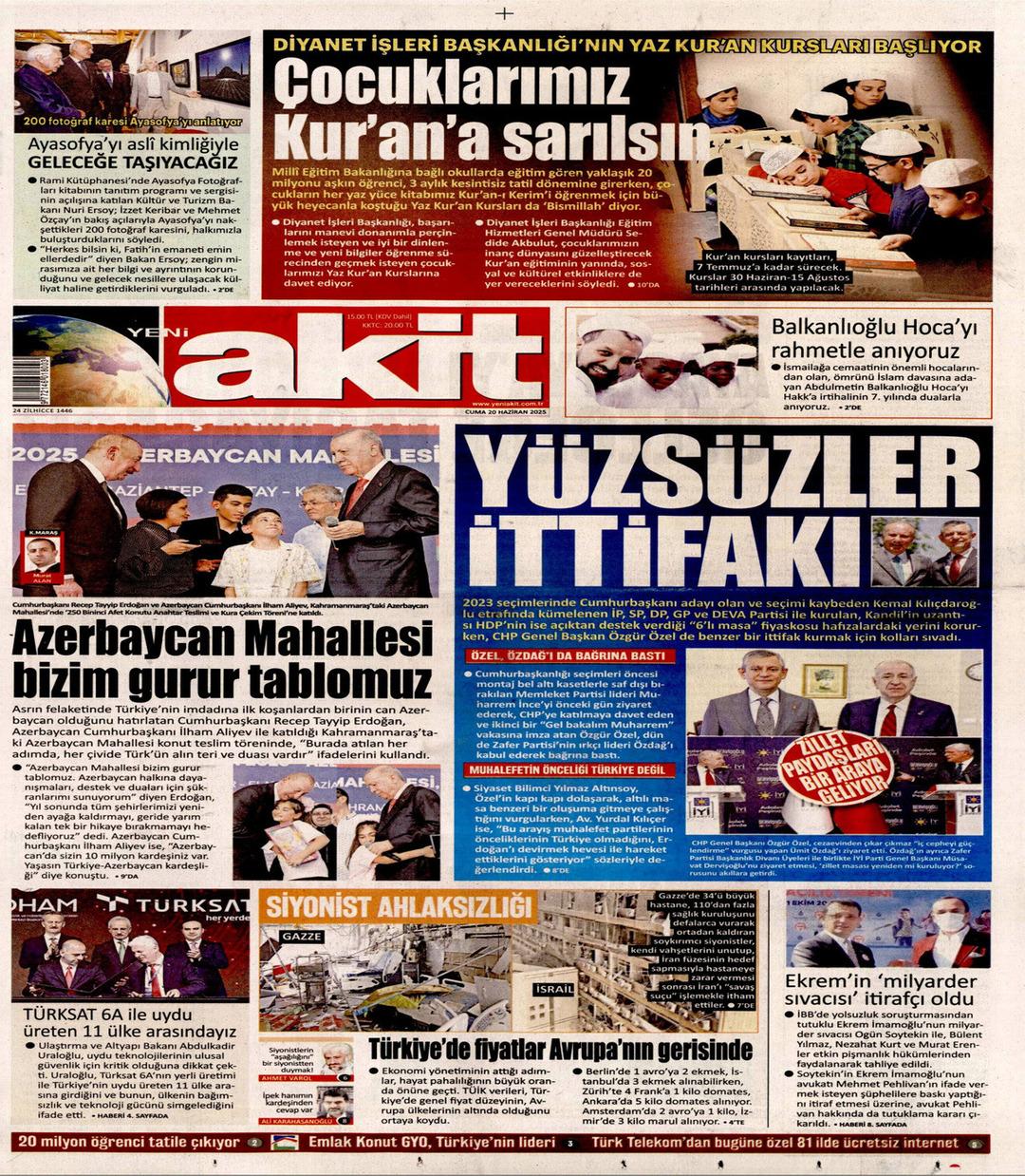 Yeni Akit Gazetesi