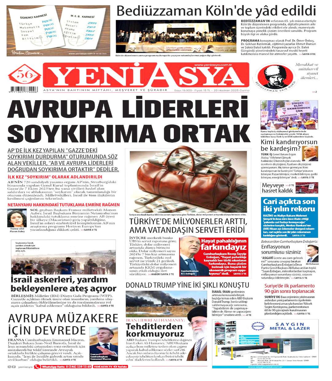 Yeni Asya Gazetesi