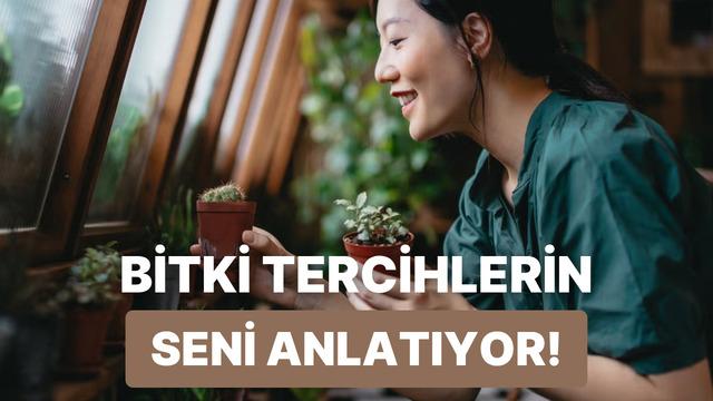 Bitki seçimlerine göre karakterini analiz ediyoruz!