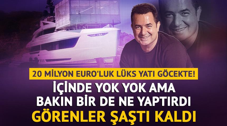 20 milyon Euro'luk yatta ilginç detay! İçinde yok yok... Bakın şimdi ne yaptırdı