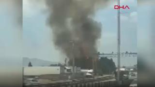 Kocaeli'de yangın! 4 kişi dumandan etkilendi