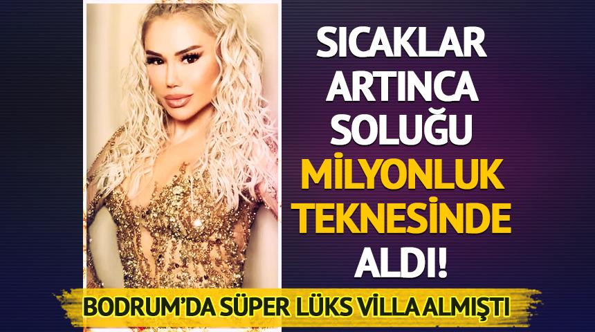 Bodrum'da süper lüks villa almıştı! Türkücü Ceylan milyonluk teknesiyle...