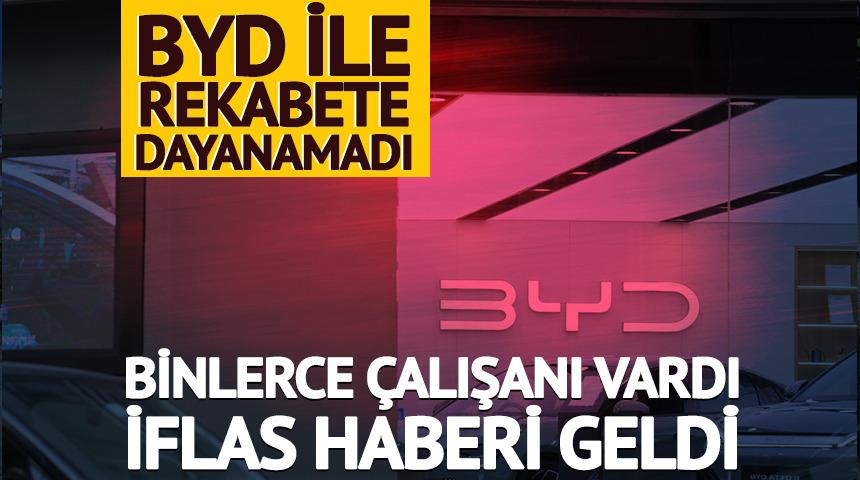 Elektrikli otomobil markası iflas ediyor
