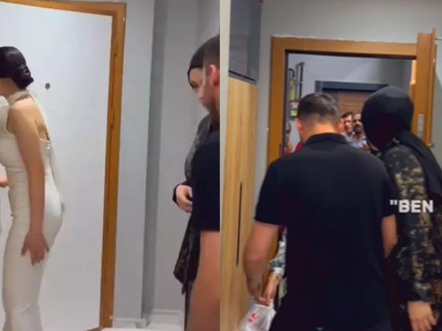İsteme merasiminde kapıyı açan gelin şoke oldu! Damat adayını beklerken...