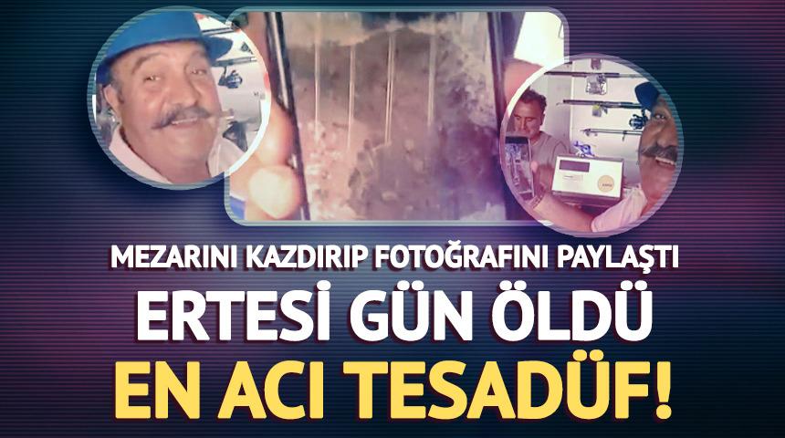 Mezarını kazdırıp fotoğrafını paylaştı, ertesi gün öldü! En acı tesadüf