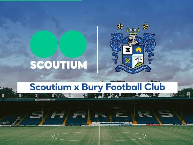 Futbolun geçmişiyle geleceğini buluşturan iş birliği: Scoutium, Bury FC ile anlaşma imzaladı