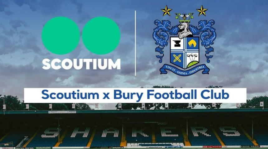 Futbolun geçmişiyle geleceğini buluşturan iş birliği: Scoutium, Bury FC ile anlaşma imzaladı