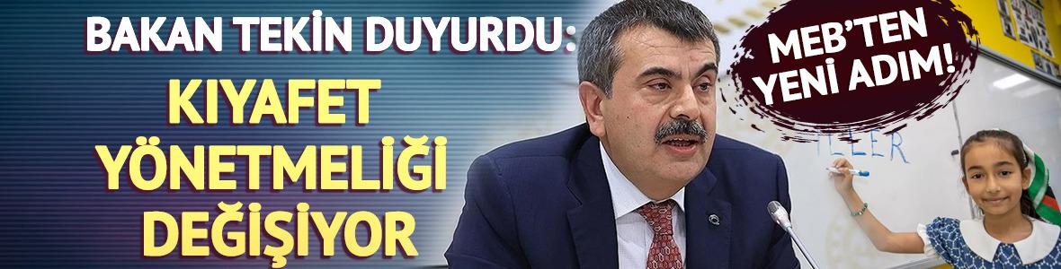 MEB'ten yeni adım! Bakanı Tekin duyurdu: Okullarda serbest kıyafet uygulaması sona eriyor, forma geri dönüyorr