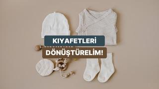 Çocuğunuzun atmaya kıyamadığınız bebeklik kıyafetleriyle yapabilecekleriniz