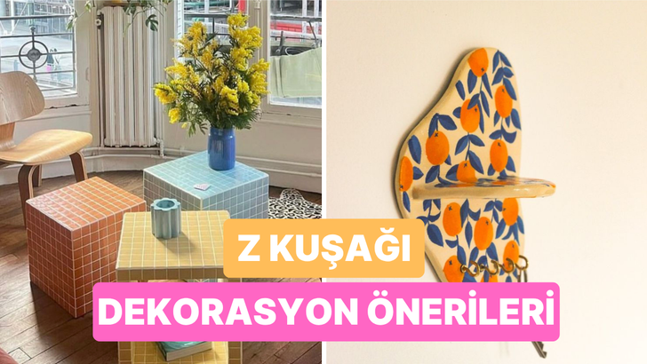 Bu dekorasyon önerileri Z kuşağından! Renkli ama fonksiyonel tercihler