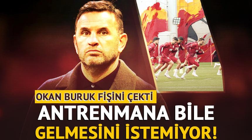 Okan Buruk'tan yönetime şaşırtan talep! "Antrenmana bile gelmesini istemiyorum"