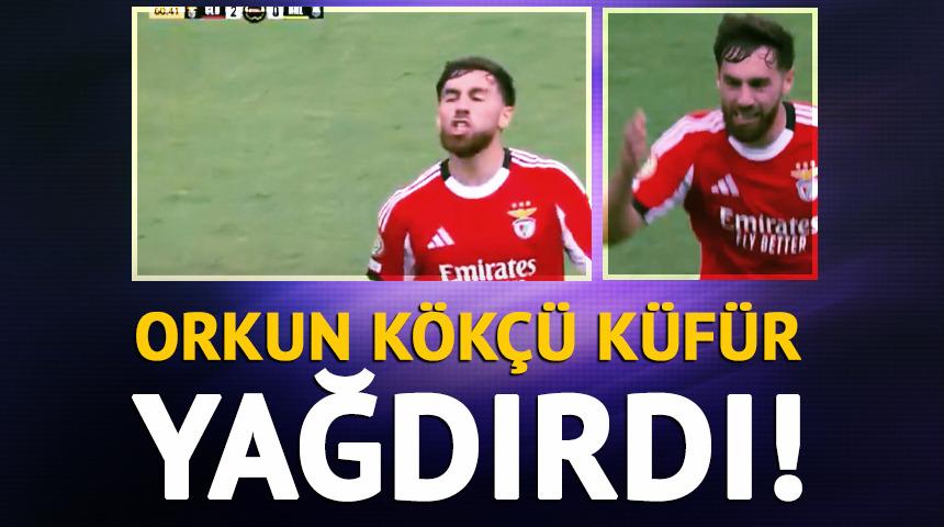 Orkun Kökçü'den formalite maçında olay hareket! Teknik direktörüne küfürler yağdırdı