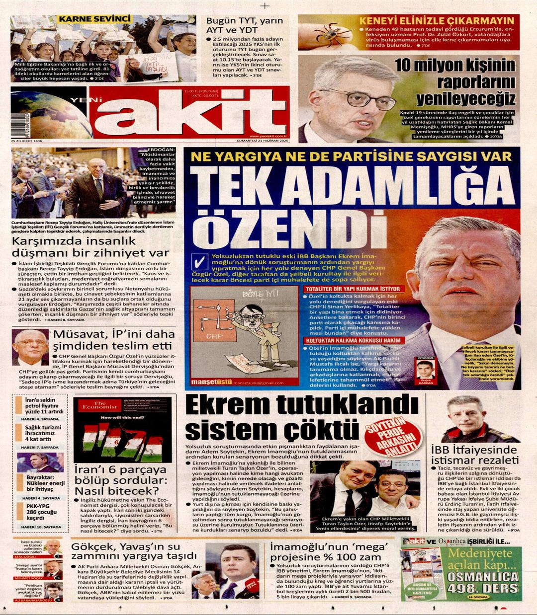 Yeni Akit Gazetesi