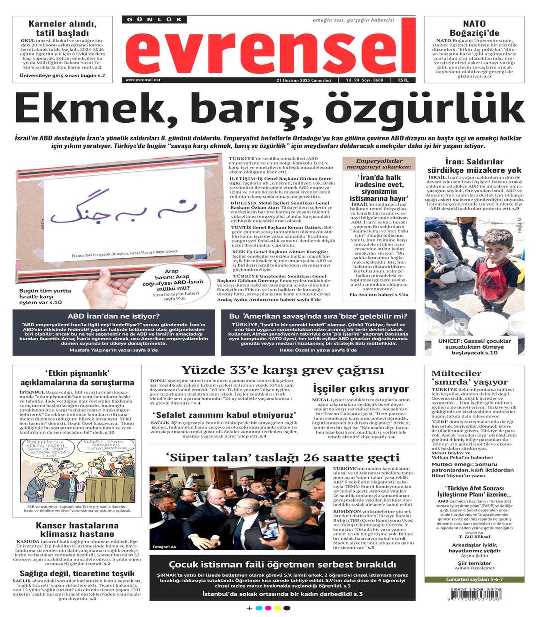 Evrensel Gazetesi
