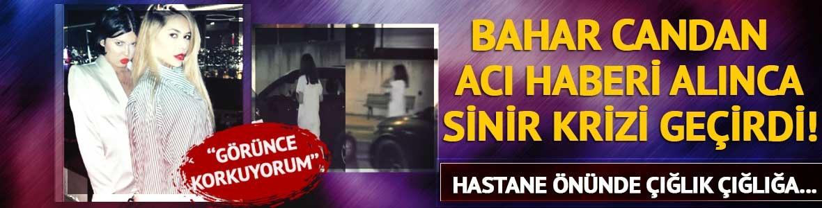 Ablasının ölümü sonrası sinir krizi geçirdi! Hastane önünde gözyaşlarına boğuldu