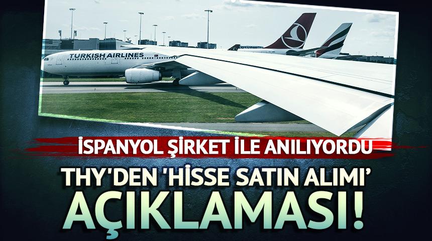 THY'den 'hisse satın alımı' açıklaması!