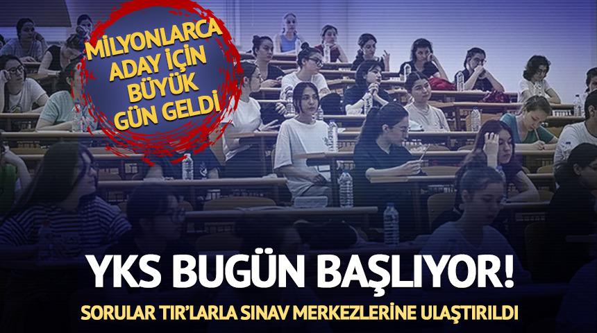 YKS maratonu başladı!