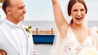 Ece Dizdar ile Serdar Orçin evlendi! İlk dansları olay oldu