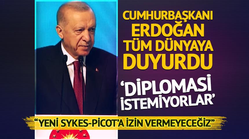 Cumhurbaşkanı Erdoğan: ‘İsrail haydutluk yapıyor, Netanyahu çetesi diplomasi istemiyor’