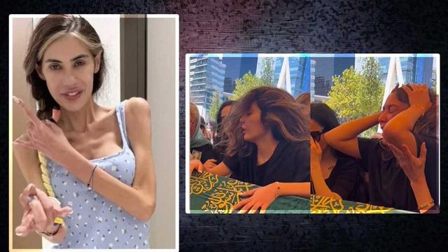 Gözyaşları içinde veda etti! Ayakta bile duramadı! 'Biz senin yanına geleceğiz' 