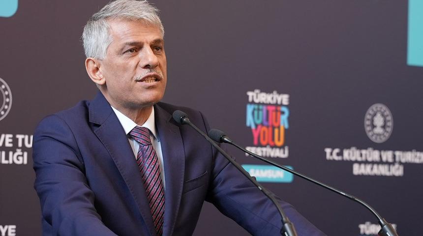 Samsun'da Türkiye Kültür Yolu Festivali açılış töreniyle başladı