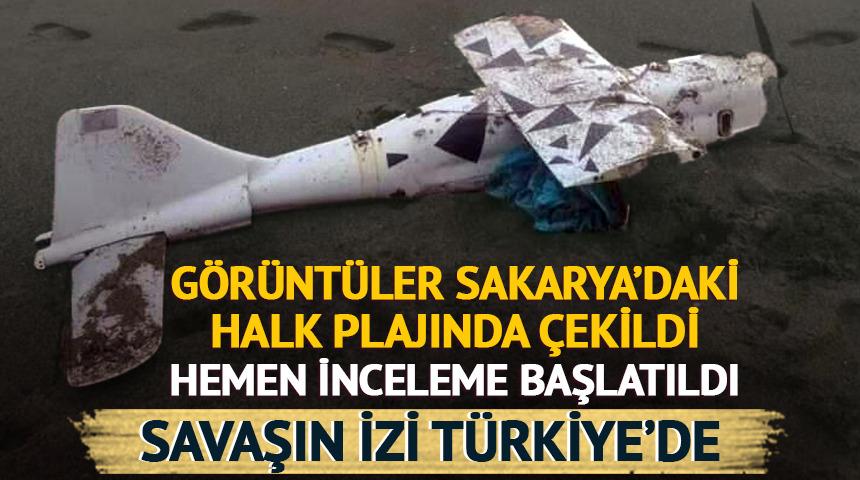 Savaşın izi Türkiye'de! Görüntüler Sakarya'da çekildi! İnceleme başlatıldı...